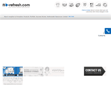 Tablet Screenshot of no-refresh.com